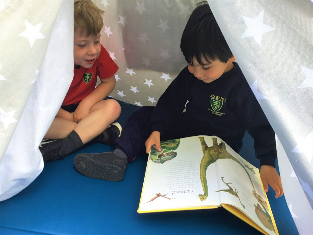 Reception class at Vita et Pax